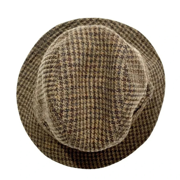 Vintage Pendleton Twill Wool Plaid Bucket Hat - Picture 2 of 4